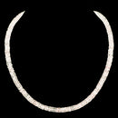 Wheel Shape - Facet - Bead Necklace