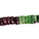 Wheel Shape - Facet - Bead Necklace