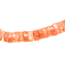 Wheel Shape - Facet - Bead Necklace