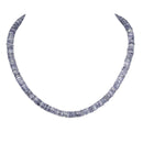 Wheel Shape - Facet - Bead Necklace