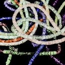 Wheel Shape - Facet - Bead Necklace