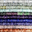 Wheel Shape - Facet - Bead Necklace