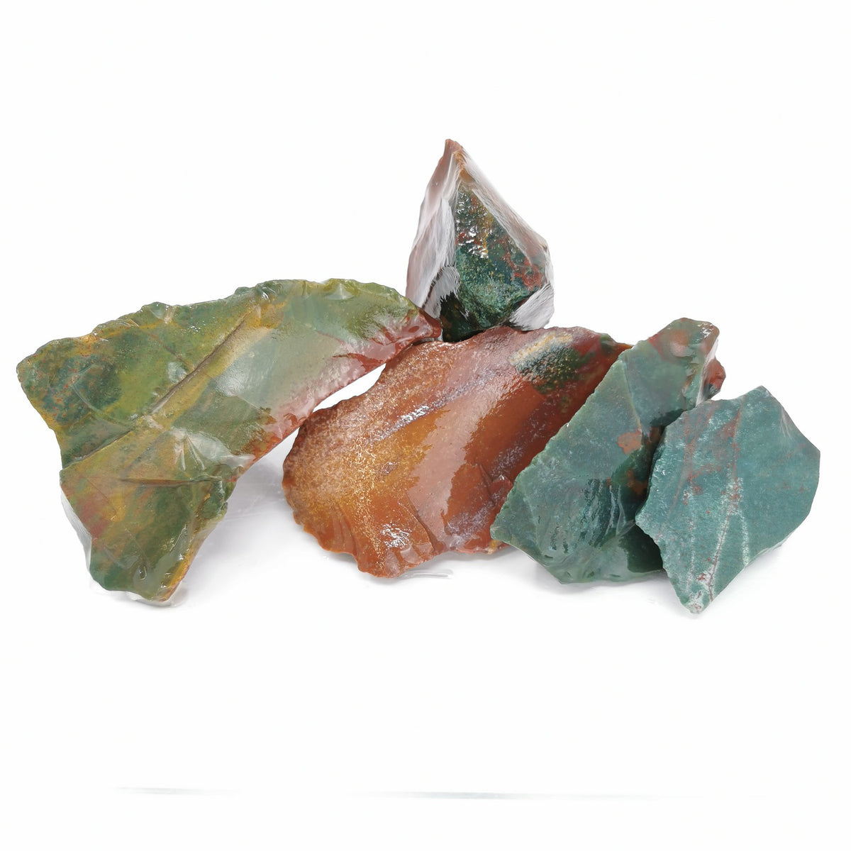 Fancy Jasper rough from India.