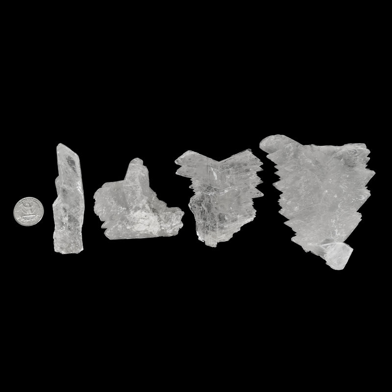 Fishtail Rock Fish Tail Selenite - Mineral