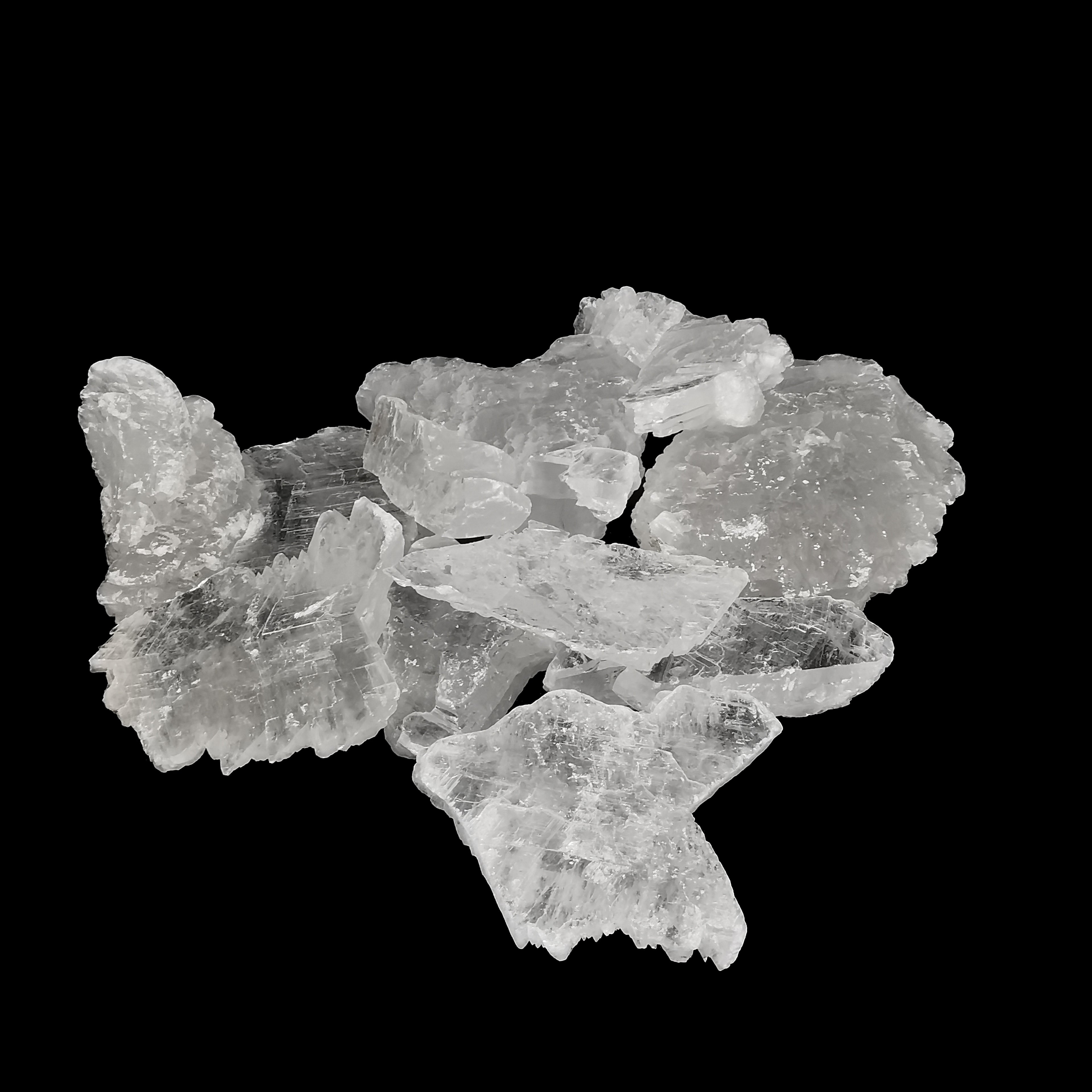 Fishtail Rock Fish Tail Selenite - Mineral