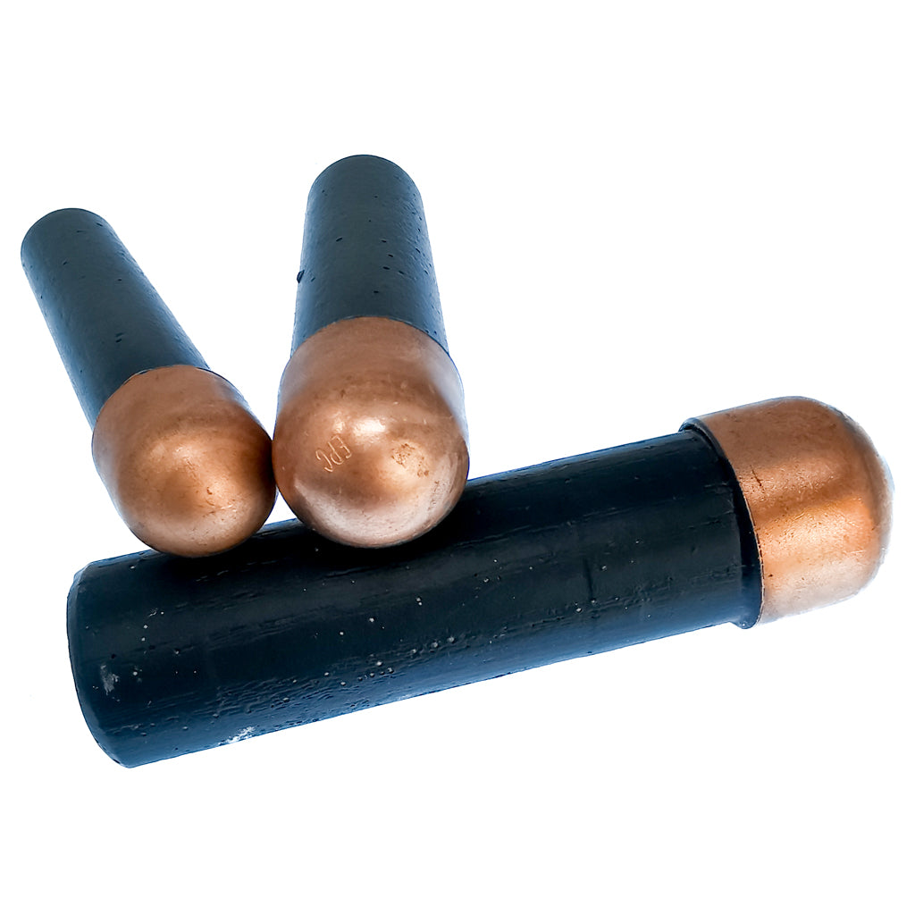 Flint Knapping Bopper copper cap.