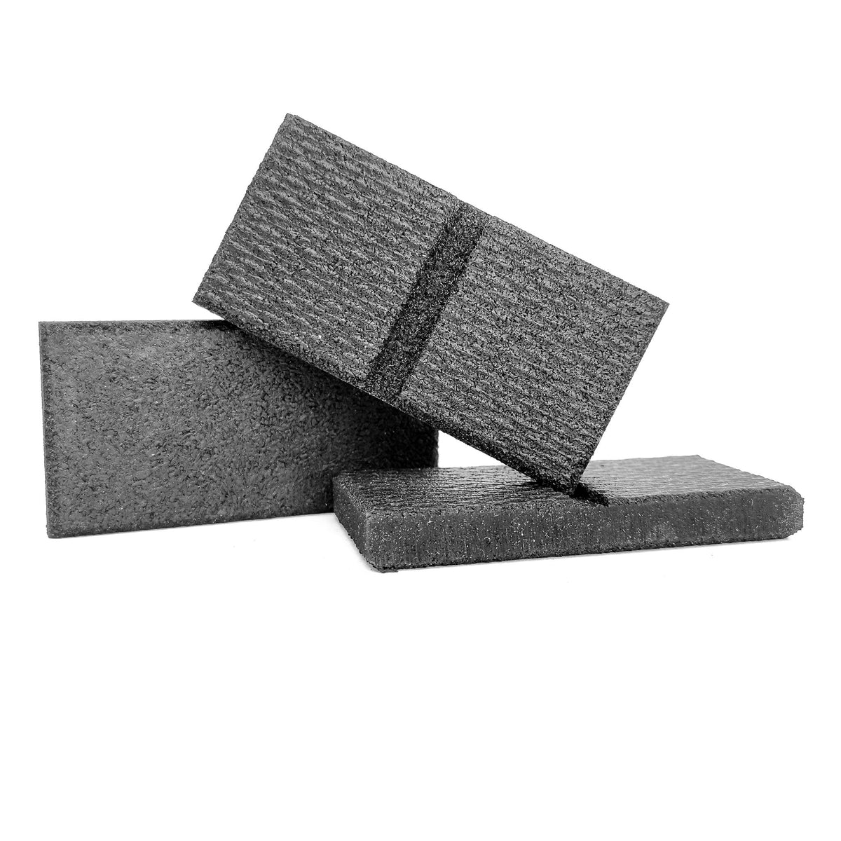 Flintknapping Hand Pad thin, made of soft pliable rubber.