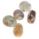Flower Agate - Palm Stone