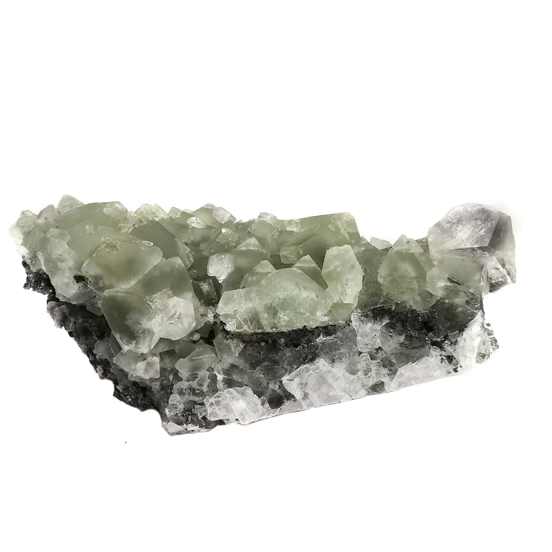 Fluorite and Calcite - Mineral Specimen