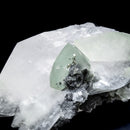 Fluorite on Calcite - Mineral Specimen