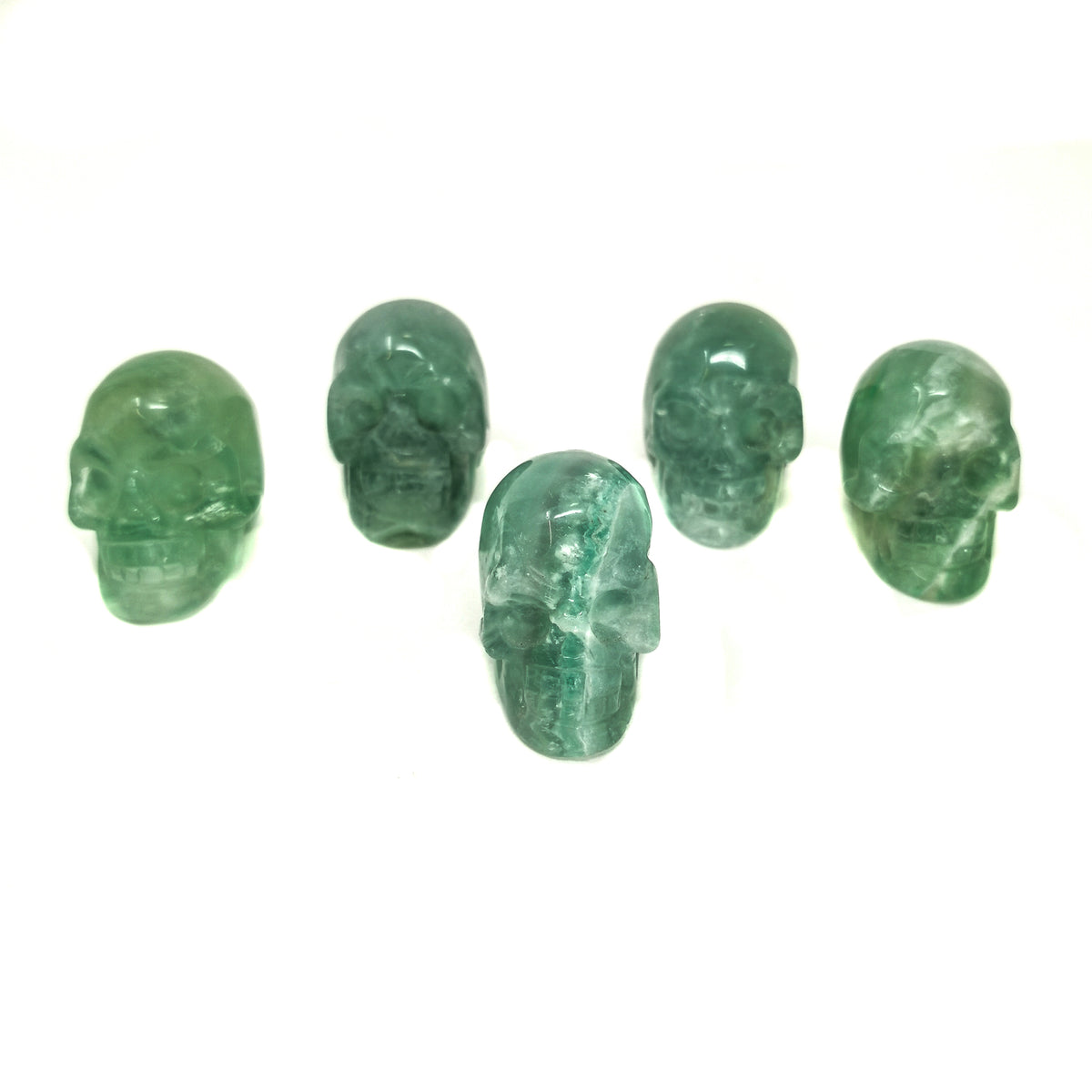 Fluorite skull.