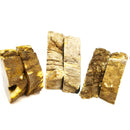 Petrified Wood Bookends - Fossil