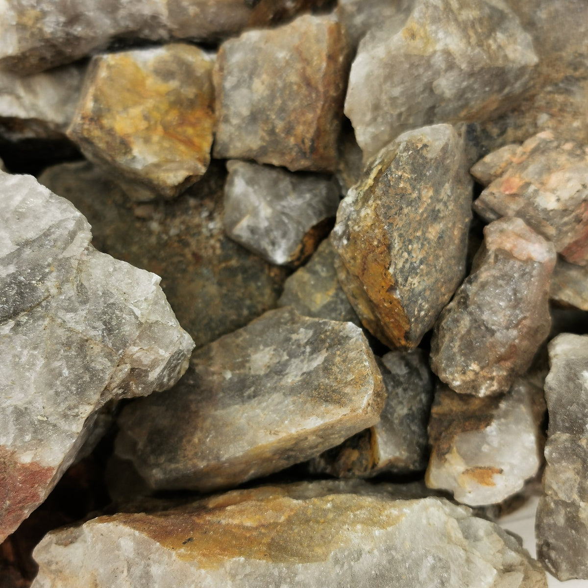 Smoky Quartz rough from Lake George, Colorado, USA.
