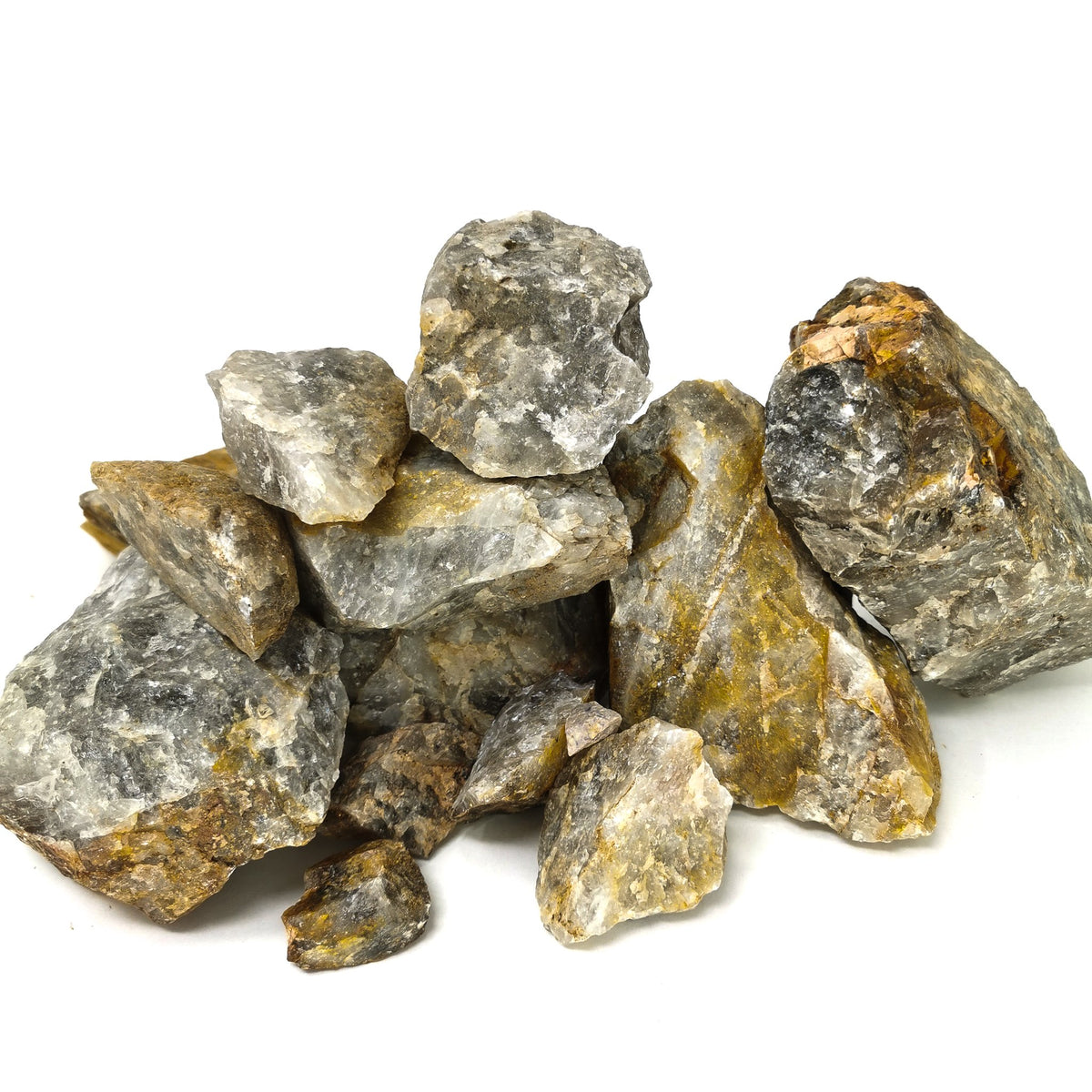 Smoky Quartz rough from Lake George, Colorado, USA.
