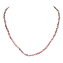 Garnet - Facet - Bead Necklace