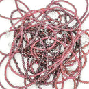 Garnet - Facet - Bead Necklace