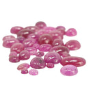 Ruby (Glass Filled) - Cabochon