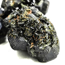 红铁榴石石榴石 w 绿帘石 - 矿物