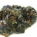 红铁榴石石榴石 w 绿帘石 - 矿物