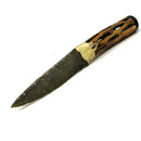 金色光泽黑曜石-仙人掌刀