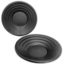 Durable Black Plastic Gold Pan - Rockhounding