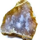 墓地点羽玛瑙 - 粗糙