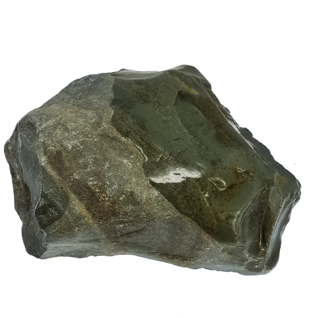 Green Jasper rough.