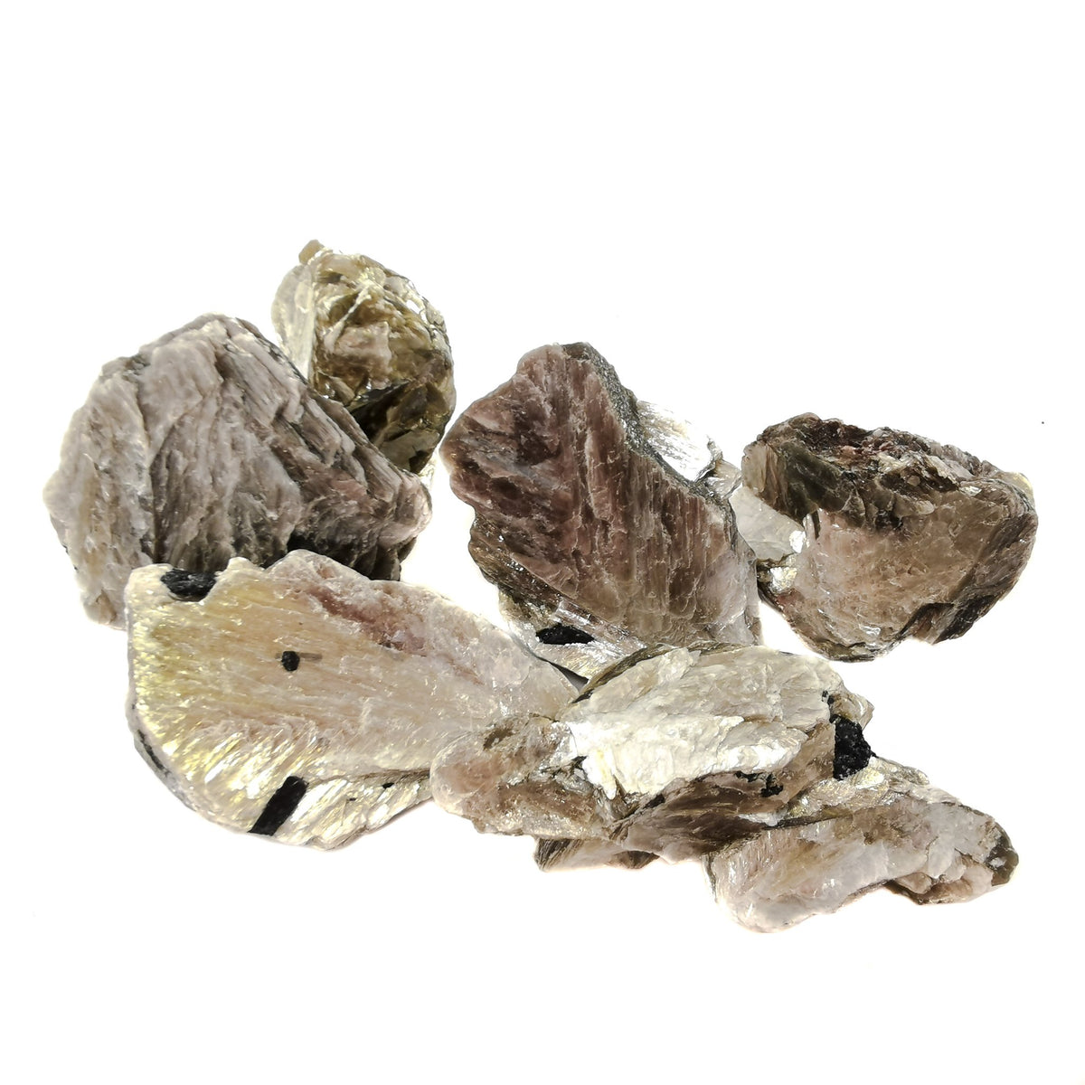 Green / Golden Mica specimen from Brazil.