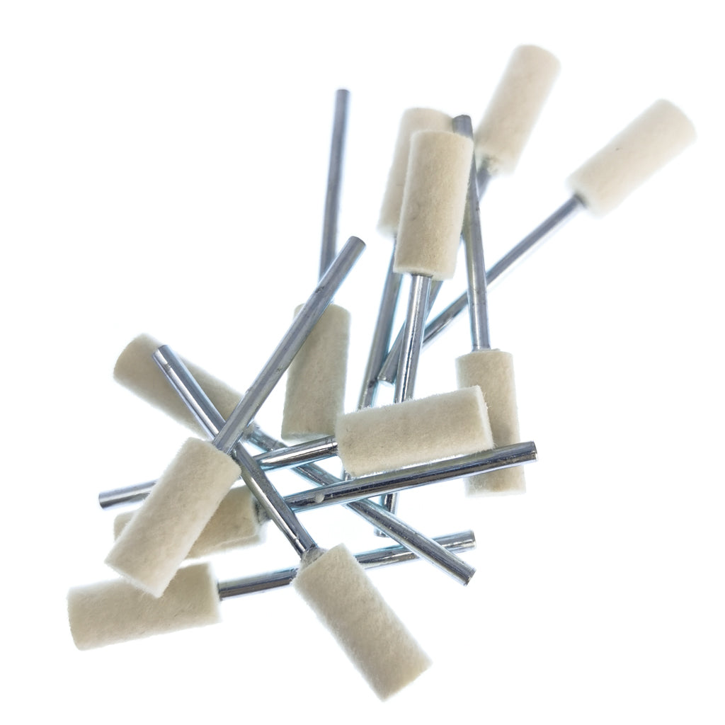Hard Pressed Felt cylinders 12pcs.
