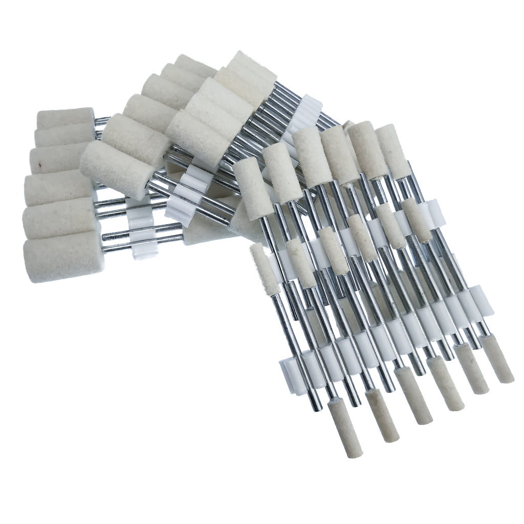 Hard Pressed Felt cylinders 12pcs.