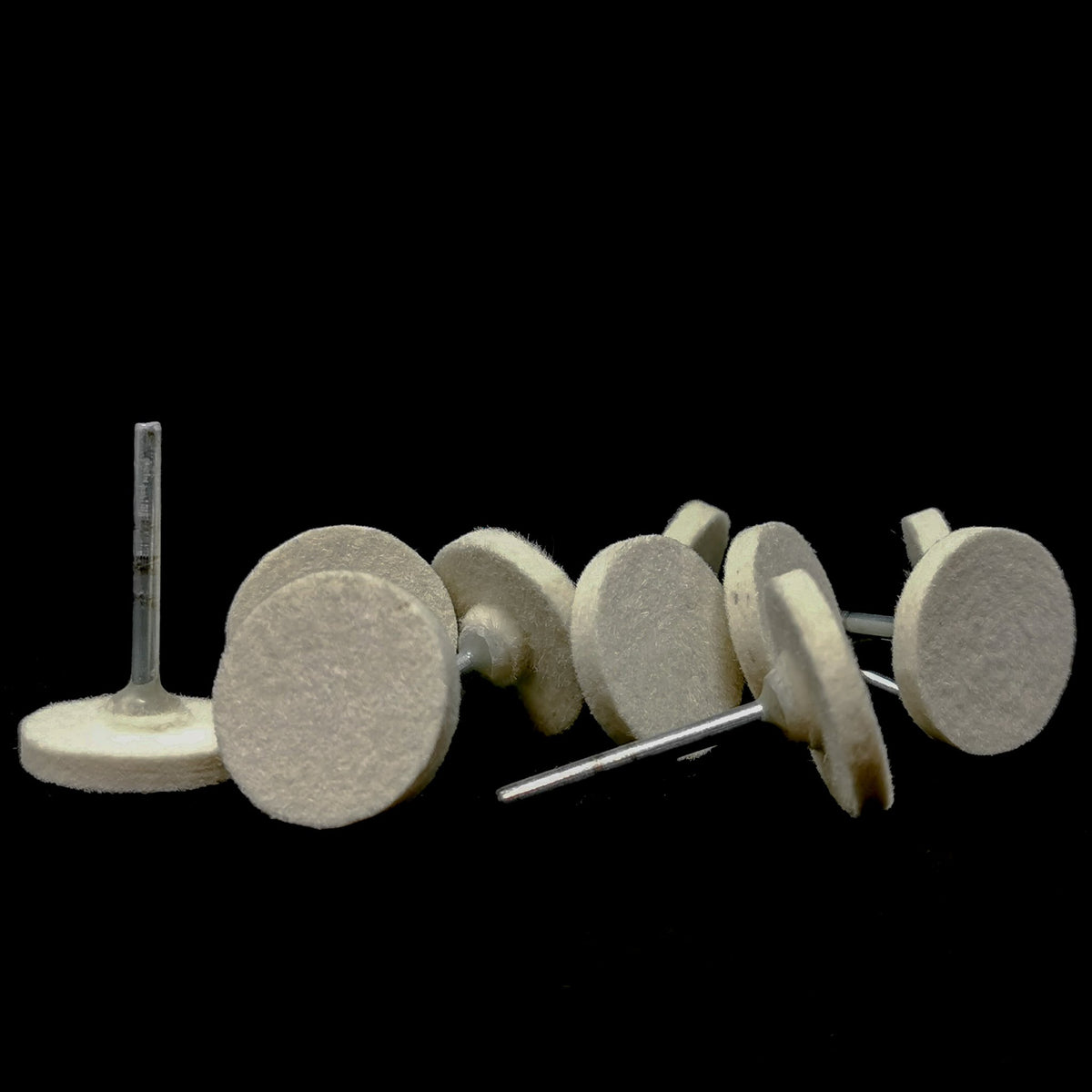 Hard Pressed Felt Wheels.