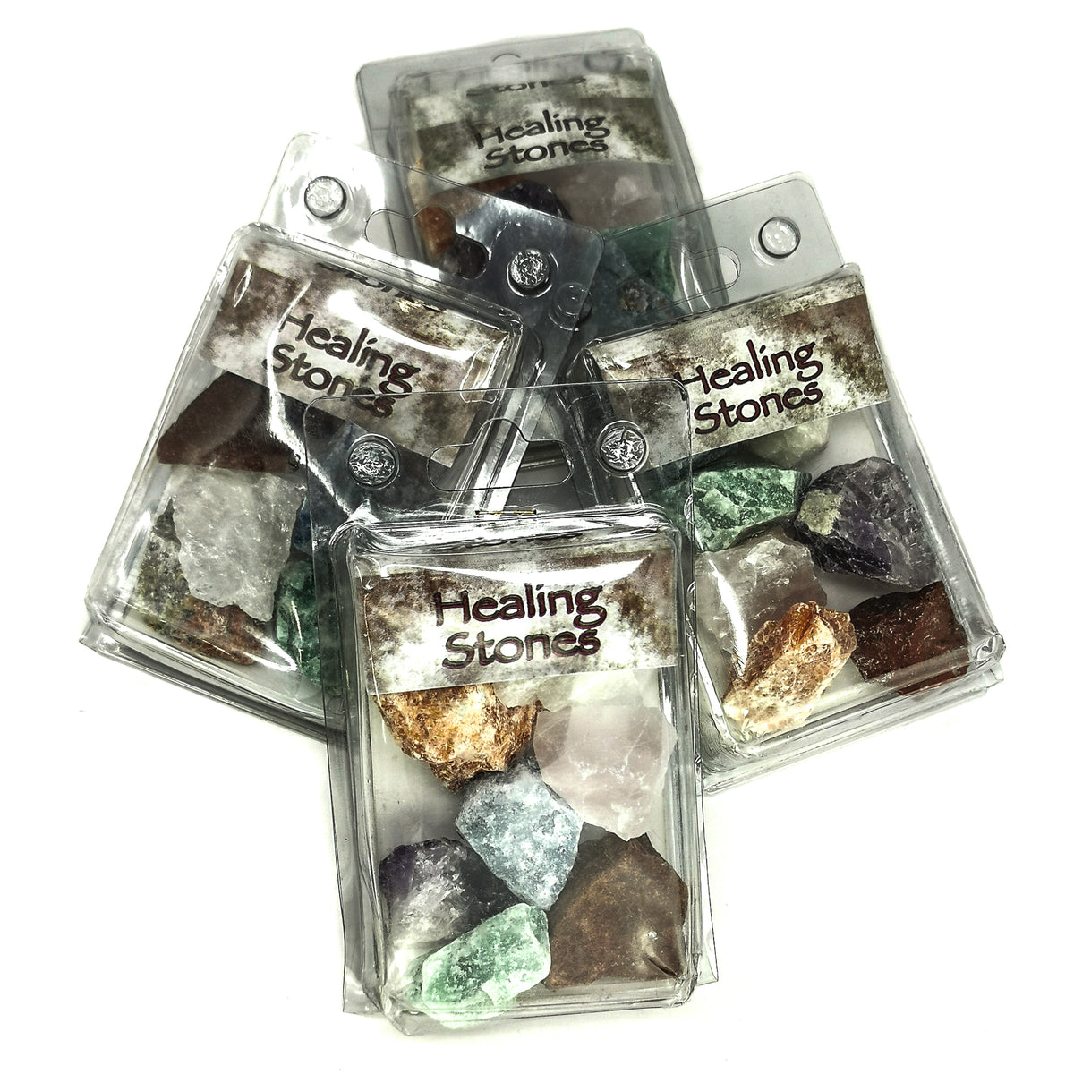 Assorted stones, pack of 7.