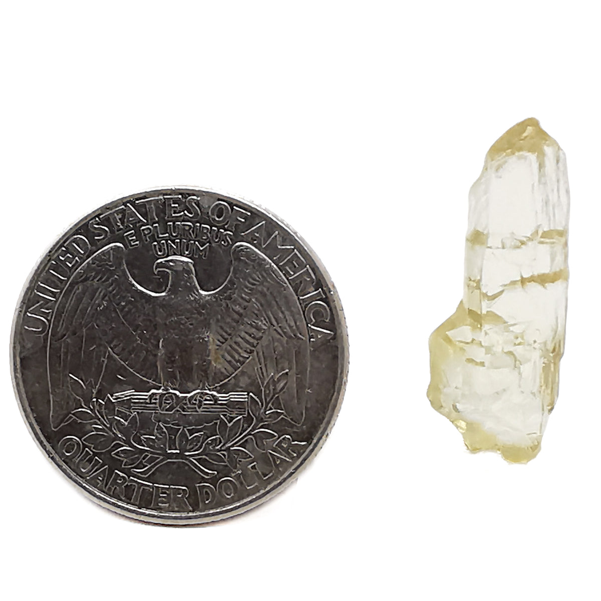 Heliodor mineral specimen from Volyn Deposit, Ukraine.