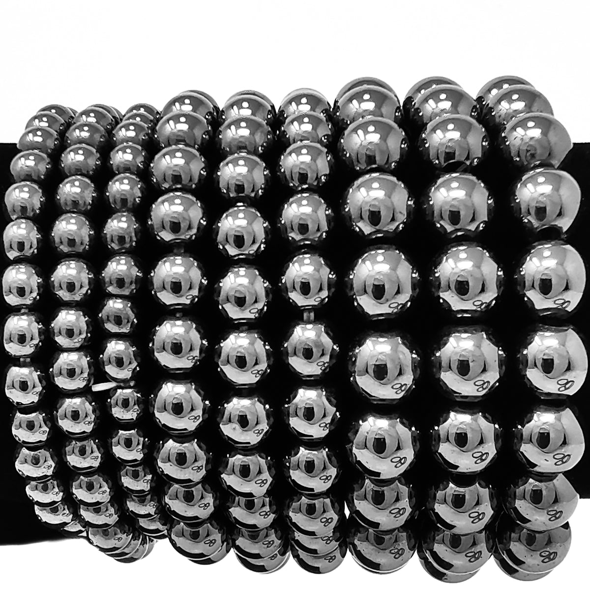Hematite bead bracelet, photo 2 of 6