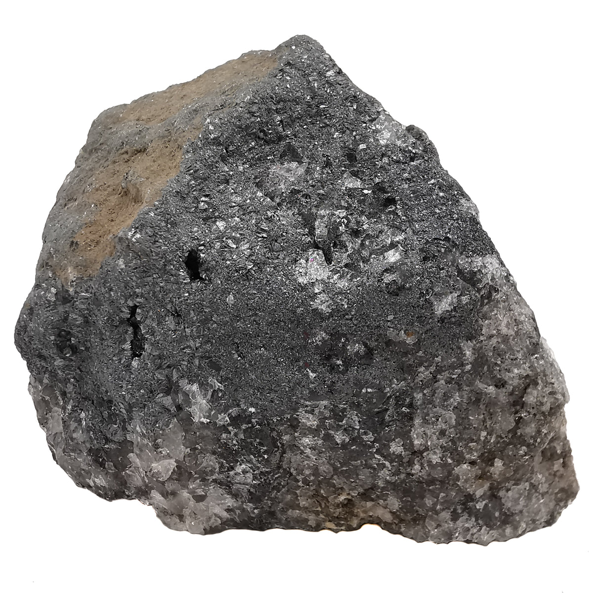 Hematite on Quartz rough.