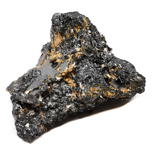 赤铁矿与金红石 - 矿物标本