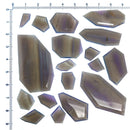 冬青蓝玛瑙 - 窗形切割