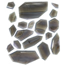 冬青蓝玛瑙 - 窗形切割