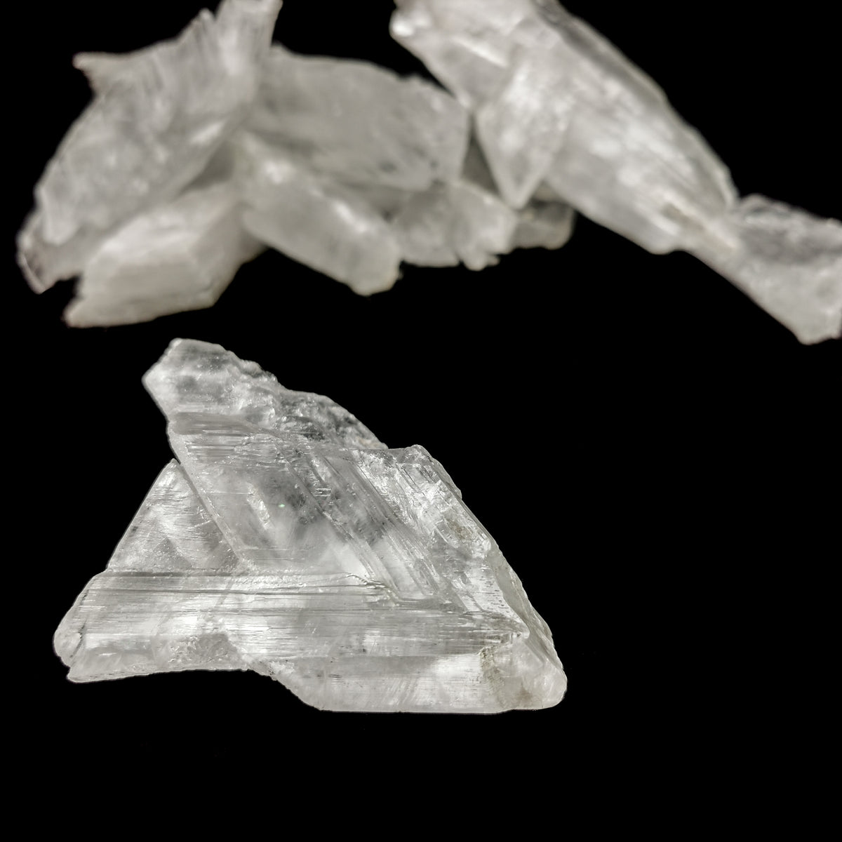 Iceberg Selenite specimen, a variety of gypsum, from Naica, Mexico.
