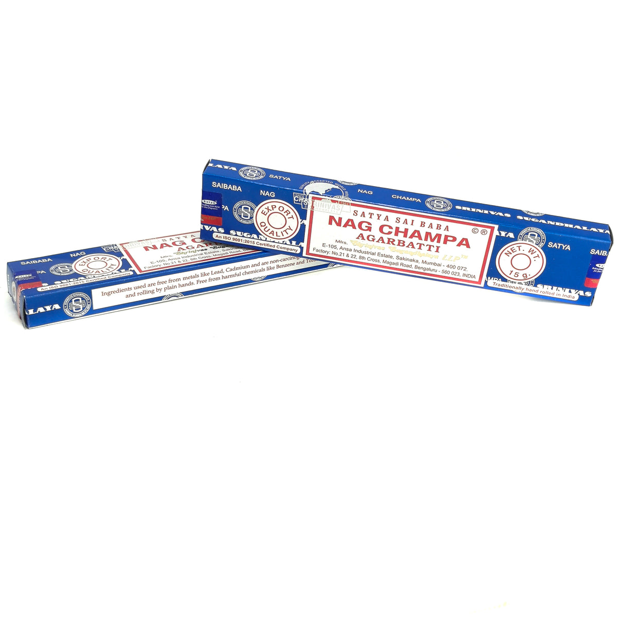Nag Champa incense.