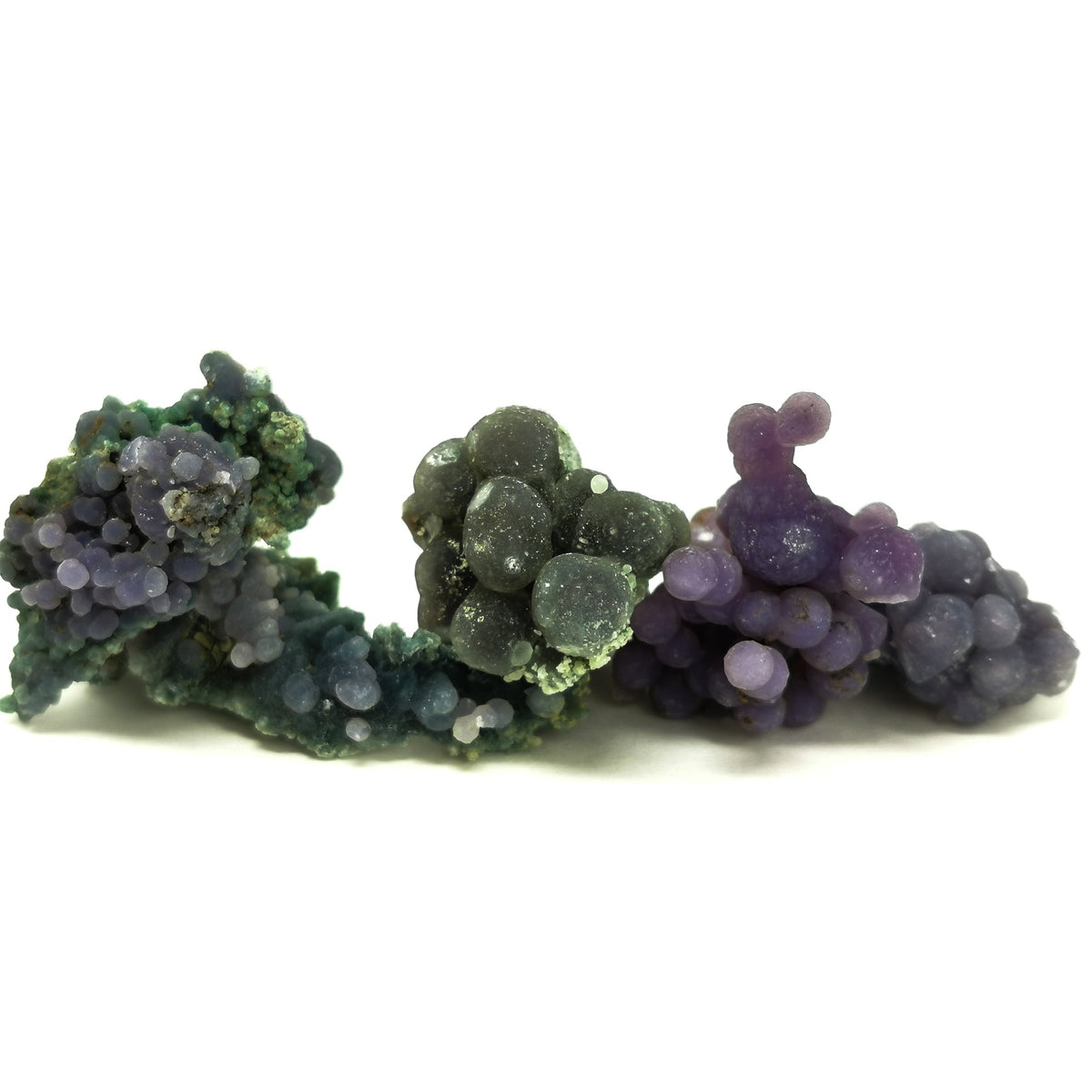 Grape Agate specimen, a variety of chalcedony.
