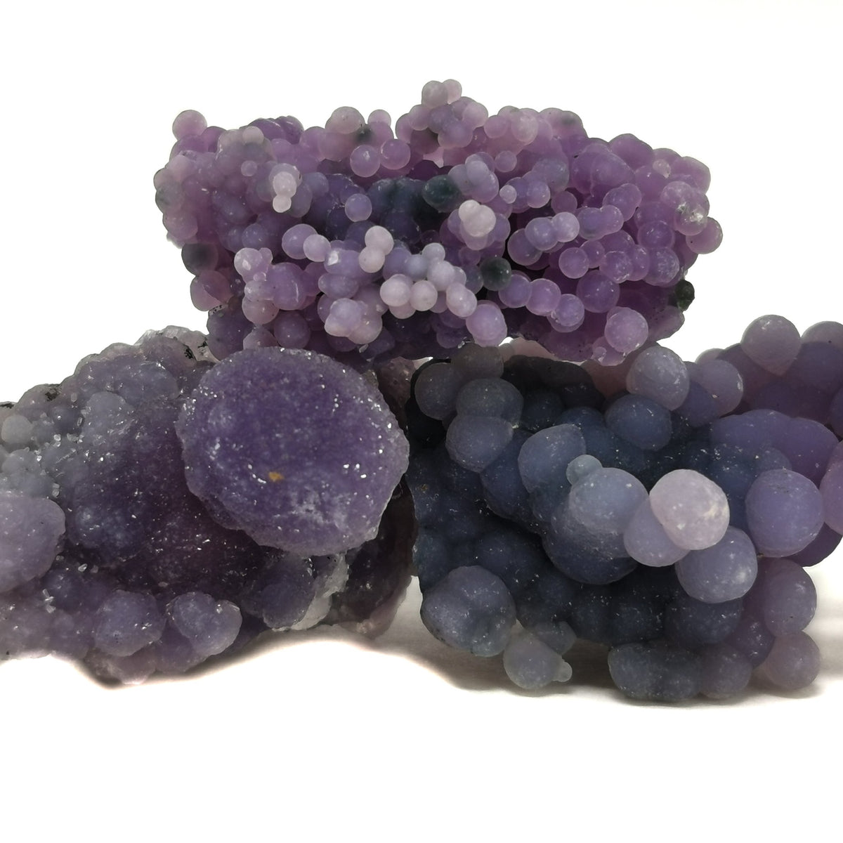 Grape Agate specimen, a variety of chalcedony.