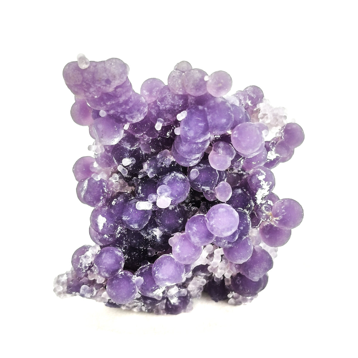 Grape Agate specimen, a variety of chalcedony.