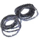 Iolite - Bead Bracelet