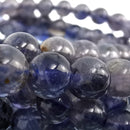 Iolite - Bead Bracelet