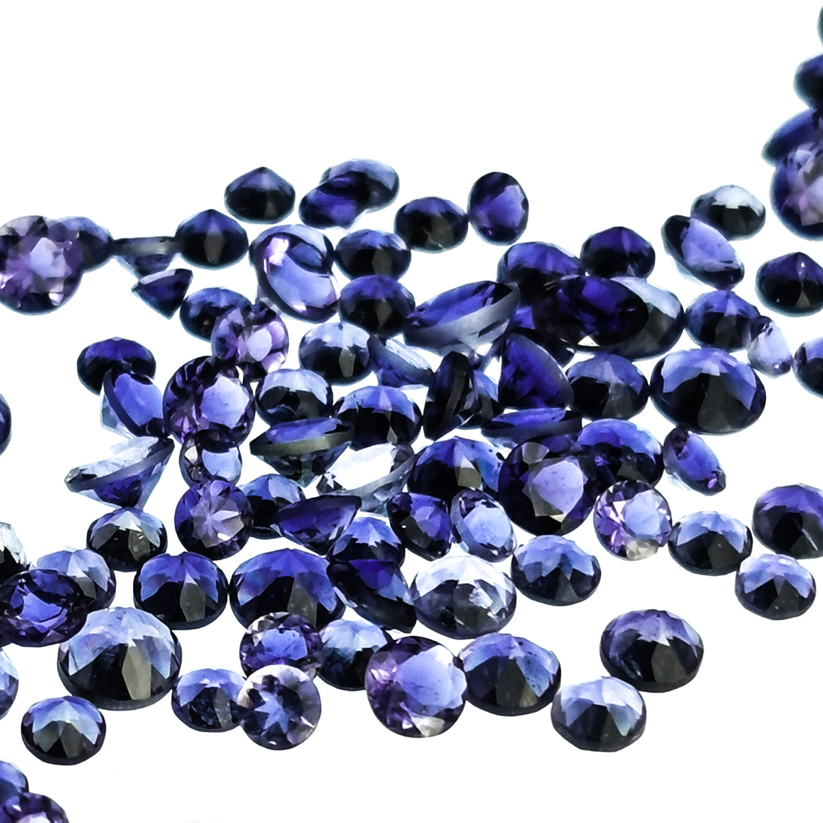 Iolite facet.