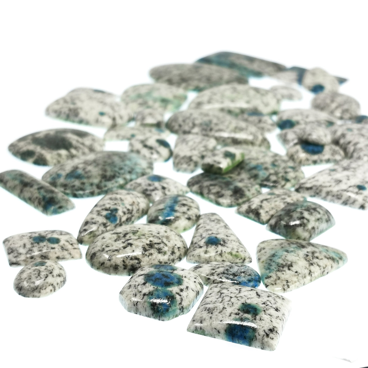 K2 Granite cabochon from K2 Mountains, Pakistan.