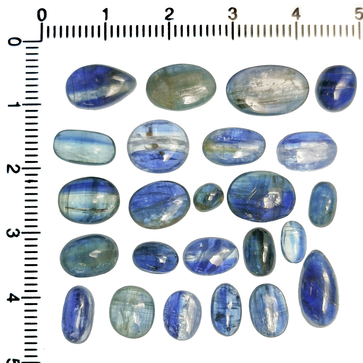Kyanite cabochon.