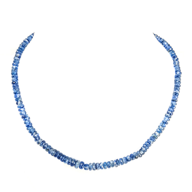 Kyanite - Facet - Bead Necklace