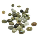 拉长石 - 凸圆形